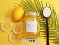 도담청 수제레몬청 에이드용 따뜻한 레몬차 과일청 선물용 답례품 단체주문 500g : 도담청