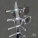 MI 안경진열대 5단 투명 안경보관대 : 미라클몰V