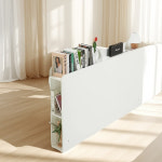 보루네오 엘리브 아이작 LED조명 틈새 벽보드 헤드보드 퀸 nf002-1 : 보루네오하우스 엘리브