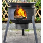 마당화로 가스통난로 드럼통화목난로 야외 농촌 불멍 : 차차무역