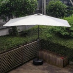 반쪽파라솔 카페 어닝 정원 벽면 발코니 안뜰 차양막 : 트러스트딜79