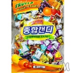 MI 과일맛사탕 종합사탕 큰바위 700g X6 : 미라클몰V