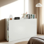 보루네오 엘리브 아이작 LED조명 틈새 벽보드 헤드보드 퀸 nf002-1 : 보루네오하우스 엘리브