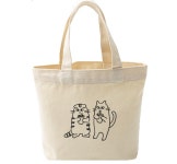 모래알 고양이 에코백 : 모래알 커피