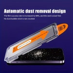 2Pcs 전체 범위 화면 보호기 iPhone 16 Pro Max 15 Pro Max 14 13 12 11 용 강화 유리 충격 방지 지문 방지 : 리치107