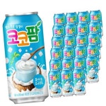 코코팜 화이트 캔340ml 24개 대용량 음료 : 노마드 상회