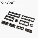 (10피스)둥근 구멍 IC 소켓 커넥터 DIP 6 8 14 16 18 20 24 28 40핀 핀 : 신김물류