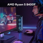 새로운 AMD R5 8400F Ryzen 5 8400F 6 코어 12 스레드 AM5 소켓 CPU가 탑재된 4.2GHz 데스크탑 컴퓨터 프로세서 : 프린스타18