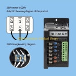 462B 효율적인 750W AC220 가변 주파수 드라이브는 단상 입력 및 3 상 출력 T13-750W-12-H를 지원합니다. : 이룸종합상사43