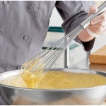 소로 - 두꺼운 단단한 와이어가 있는 16인치 스테인리스 스틸 채찍 휘핑 - 요리를 위해 12 Inch : 레인보우프레쉬