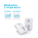 V3.12 출입문경보기 계단 동작감지기 경보장치 인사기 센서스피커 스마트 자동안내 경보기 : 안전도우미
