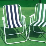 접이식 비치의자 야외 수영장의자 테라스 해변 펜션 : 데이즈 홀릭