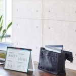 리히트 랩 문서 파일 스탠드 홀더 A4 네이비 F7770-11 Black (Black 19-3911tcx) : 토실스토어