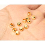 금컬러 큐브 스페이서 비즈 터키석 2X2 810 H3721 선스톤 랜덤 목걸이 4MM 지름 4mm 구멍 2 8mm 지름 m 구멍 1 4mm : 언박싱데이이