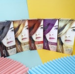 과일나라 진주가루 후르츠왁스 헤어칼라 진주펄 염색약 6밝은황갈색 2개(+휴대용물티슈1개) : 미미하우스코리아