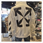 [여주아울렛명품 벨로네고지오]OFF WHITE OMBB037R21FLE001 0110 WHITE   후드티 : 벨로네고지오