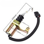 경유 엔진 정지 솔레노이드 밸브 SA-3742-12 연료 차단 스위치 RSV 거버너 3974947 393 1751ES : 유진종합상사10