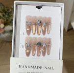 핸드메이드 반짝이 큐빅 네일 스티커 1501 : 프라우스야