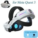 Oculus Quest 3 악세서리용 8000mAh 배터리 헤드밴드가 내장된 Meta 조정 가능한 RGB 엘리트 : 빅드림인터네셔널