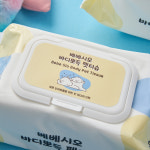 베베시오 바디뽀득 강아지 물티슈 고양이 바디티슈 펫티슈 목욕 저자극 50매, 10팩 : 베베시오