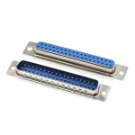UJCTARKE 5Pcs DB9 DB15 DB25 DB37 홀/핀 암/수 블루 용접 커넥터 RS232 직렬 포트 DB D SUB 어댑터 9/15/25/37 핀 암 DB9 Male... 