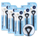 네오 혀클리너 혓바닥 백태 설태 원인 입냄새 제거 온가족 혀크리너 2P 화이트+블랙, 5개 : 대상메디칼