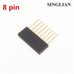 10PCS LOT PC104 SPECIAL LONG ROW 8P HE CONNECTOR 54MM SPACING PIN LENGTH 11MM : 핸디팡팡