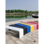 야외용 벤치 의자 운동장 프레임 주물 웨이팅 블랙 cmx45 나무 옥상 휴게실 철의자 화이트100 40 45 : 구구구잡화