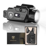 WARRIORLAND 범용 라이트 충전식 GEN3 KYDEX LED G17 USB IWB G1719 : 시크릿 트로브