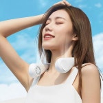 목에거는선풍기 넥풍기 넥쿨러 휴대용 선풍기 목풍기 : 바나나스토리