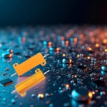 2Pcs 골드 50W 와트 7옴 7R 알루미늄 하우징 권선 저항 구성 요소 : 넥스트엣지