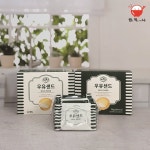 제주 우유샌드 밀크쿠키 제주아침미소목장 기념품 자유방목원유 대용량 252g : 휴먼거스