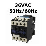 접촉기 CJX2 2501 AC 모터 릴레이 3상 25A 3극 1NC 24VAC 36V 110V 220V 코일 전압 자기 접촉 산업용 전기 36vac 110vac : 넥스트엣지