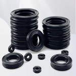 검정색 CS 3.53mm NBR X-링 씰 ID 4.34-456.06mm 4개의 립 가스켓 내유성 : 하하-마켓