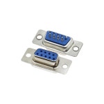 UJCTARKE 5Pcs DB9 DB15 DB25 DB37 홀/핀 암/수 블루 용접 커넥터 RS232 직렬 포트 DB D SUB 어댑터 9/15/25/37 핀 암 DB9 Male... 