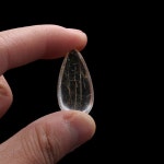 천연 헤어 크리스탈 옐로우 루티드 쿼츠 미네랄 표본 광택 펜던트 힐링 쥬얼리 홈 데코 : 딜톡톡