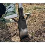 삼지창 강철 손잡이 7X35 4이빨 괴목핸들 삽머리 핫딜 특두꺼운 토양 포크삽 특후 톱니 : 골럭스몰