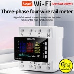 KWS-306 전력계 3상 4선 컬러 스크린 다기능 AC 85-290V 에너지 암페어 와트 Kw 미터 : 바이포유5