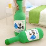 참이슬 후레쉬 소주병필로우 그린, 23x82cm : 나라홈데코