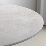 세라믹테이블 다이닝 거실 식탁 원형 발렌토 테이블 : 우드띠어리