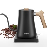 파불레타 구세넥 전기 물 주전자, 3분간 빠른 가열, 1200W 커피 & 차, 정밀한 흐름 제어 온수 보일러, 100 스테인리스 스틸 보일러 FKT006... 