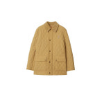 [영국아울렛/관부가세포함] 버버리 B SHIELD 자수 로고 퀼팅 나일론 자켓 FLAX SAND 80979941 : 런던패밀리