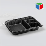 PP칸도시락 BFP-0804 4칸 세트 : 대흥포장주식회사