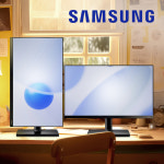 삼성 피벗 모니터 광시야각 사무용 컴퓨터 듀얼 PC 세로 회전 높낮이조절 60.4cm(24인치 피봇모니터), 블랙 : 온라인공식파트너 오제플러스