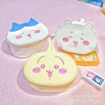 G1473 먼작귀 미니 파우치 수납 귀여운 키링 페이스 하치와레 우사기 : 쿠마네상점