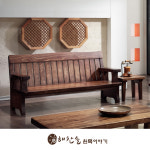 해찬솔 소나무 통원목 3인용소파 / 통원목소파 원목가구 : 해찬솔원목-사라방드라탄