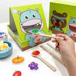 베비몽 냠냠 식사놀이 소근육 발달 소꿉 놀이 장난감 주방 역할 아기 유아 어린이 : 베비몽