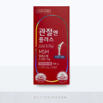 그린스토어 관절엔 플러스 MSM 2000mg 1100mg x 60정 1개 : 베러팜