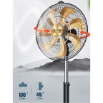 18 상업용 이중 18 양면선풍기 축사 농장 가정용 산업용 기계식 알루미늄 스탠드형 대풍 합금 베인 : 차평글로벌