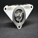 관성 휠 자체 균형 삼각형 프리즘 큐블리 STM32 클래식 P-I-D : 미주세파